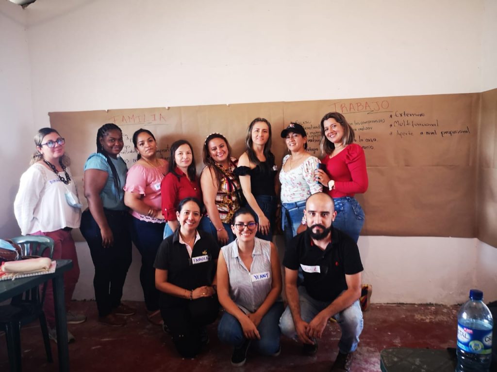 Docentes investigadores de UNIMINUTO, de la Agenda Regional Artesanos de Paz Macarena – Guaviare