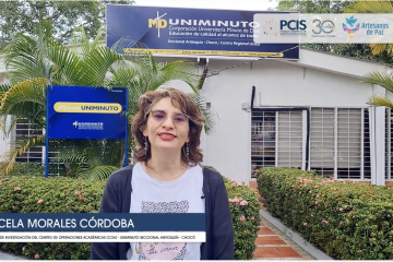 Marcela Morales Córdoba, docente líder de Investigación del Centro de Operaciones Académicas (COA) y líder de grupo de investigación DIVERSIA UNIMINUTO Seccional Antioquia - Chocó
